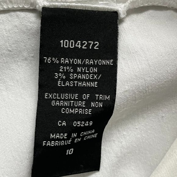 S. C. & Co. White Shorts - Picture 4 of 5